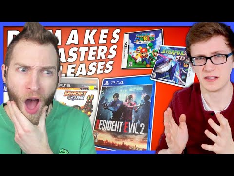 WAIT THAT'S A REMAKE??!! Reacting to "Remakes, Remasters and Rereleases" by Scott The Woz