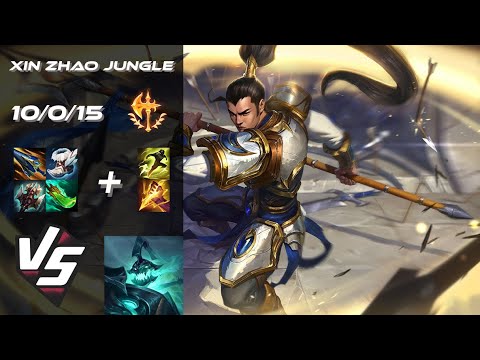 JUNGLE Xin Zhao vs Hecarim - NA Challenger Patch 25.S1.3