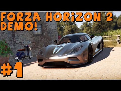 Forza Horizon 2 Demo! | First Impressions, Physics and a Koenigsegg!