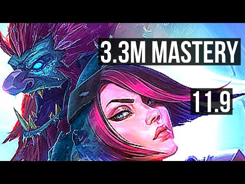 TRUNDLE vs FIORA (TOP) | 3.3M mastery, 1200+ games, 7/2/3 | KR Diamond | v11.9