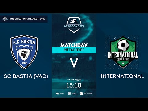 AFL22. United Europe. Division One. Day 8. Bastia (VAO) - International