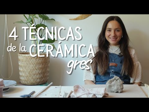 4 técnicas esenciales de la cerámica gres