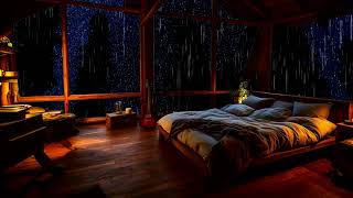 睡眠用の大雨サウンド ☔🎶 深い眠り・リラックス・ストレス解消・集中力アップのための自然音 | 広告なし