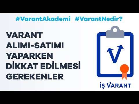 Varant Alımı-Satımı Yaparken Dikkat Edilmesi Gerekenler