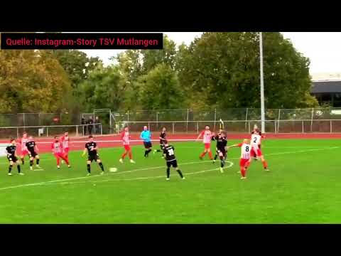 1.FC Germania Bargau II - TSV Mutlangen 1884 1:2 - die Mutlanger Tore!