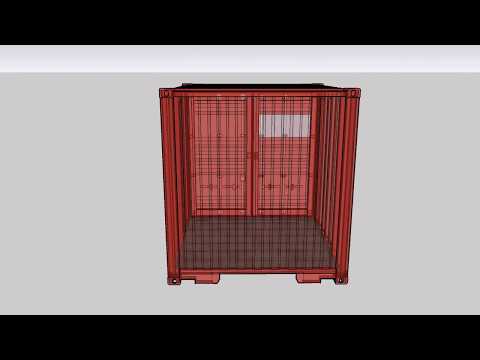 10FT Dry Container x ray