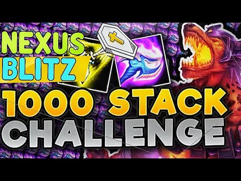 Nasus 1000+ Stack (Nexus blitz 2020)