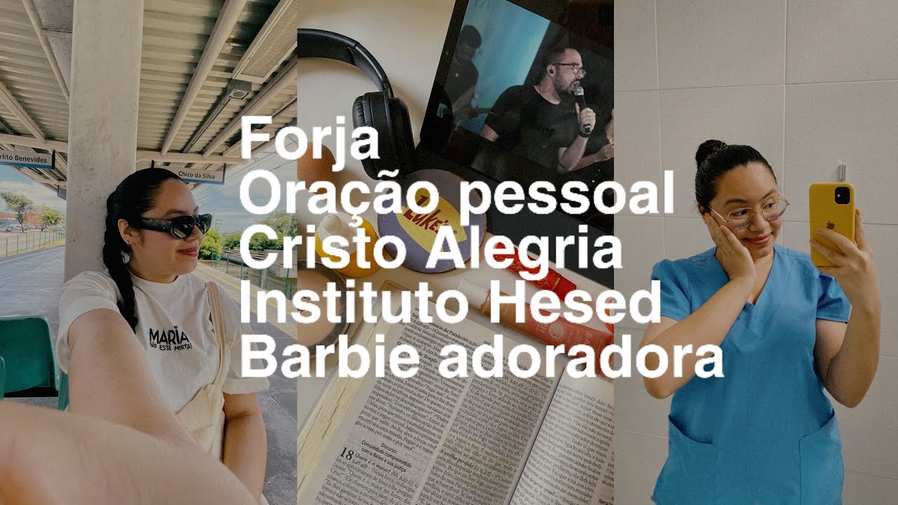 Vlog/partilhas aleatórias - Rezando com forja e Deus simples