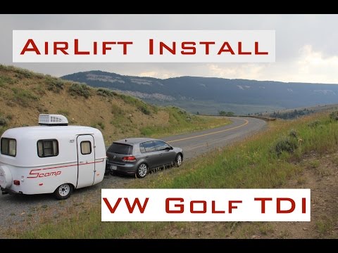 Airlift Install DIY - VW Golf TDI - 2009-2014