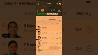 RUB Vs SAP Kerala T20 dream team //sab Vs rub T20 Mach prediction