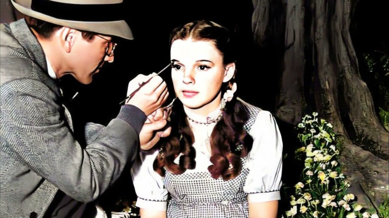 The Wizard Of Oz: Rare Behind the Scenes Colorized Production Photos 💫