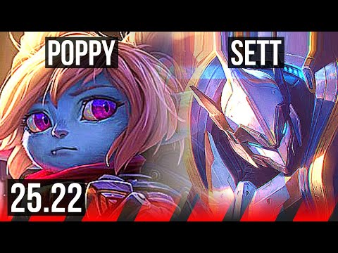 POPPY vs SETT (TOP) | 8/1/2, Dominating | KR Master | 25.22