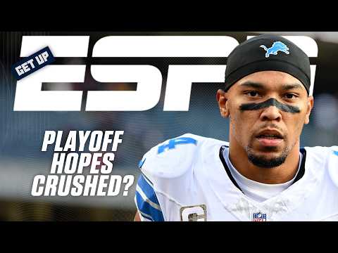 Is play calling why the Lions LOST to the Steelers? Get Up debates 😳 🔥