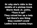 TRACE ADKINS- LADIES LOVE COUNTRY BOYS ...