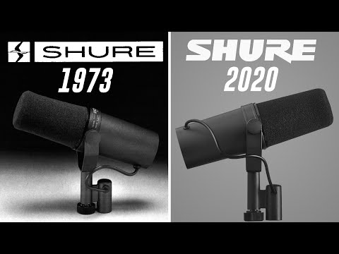 Shure SM7B mikrofonas video