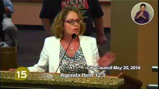 preview picture of video 'Stephanie Townsend Allala speaks at El Paso City Council Meeting May 20, 2014'