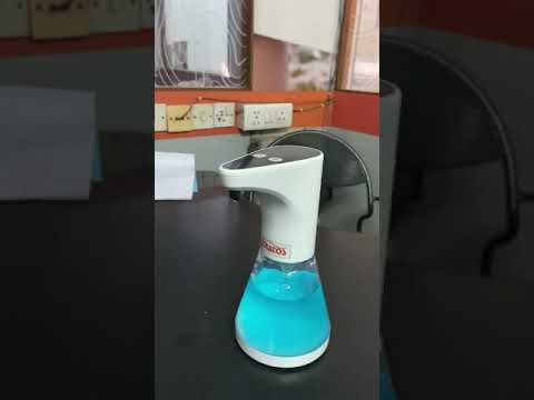 Itradeimex white liquid soap dispenser automatic, dimension/...