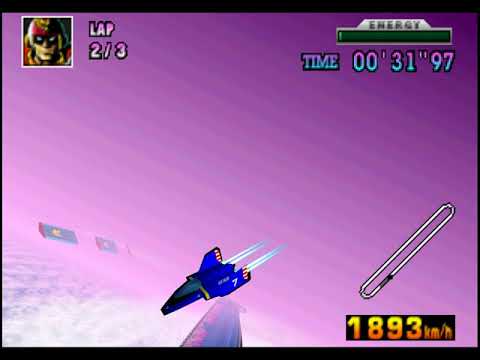 [TAS] Backwards F-Zero X Custom Track: Cold Planet 9 - Prelude