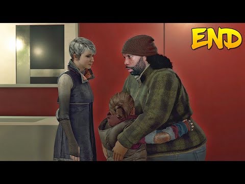 Detroit Become Human Walkthrough Gameplay Part 22 - GAME ENDING + MY THOUGHTS (PS4)
