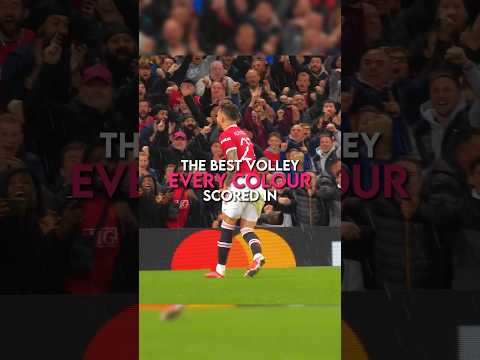 The best volley scored in every colour