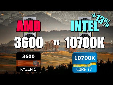 3600 vs 10700K - 2060S. CSGO, Fortnite, PUBG, GTAV, Overwatch.