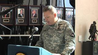 McLain, Roach Receive Purple Heart Awards...