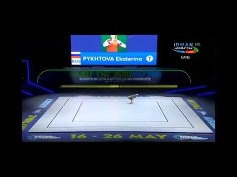 PYKHTOVA Ekaterina (RUS) - FINAL SENIORS IW Aerobic Gymnastics European Championships 2019