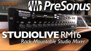 PreSonus RM16 Rackmount Digital Mixing System