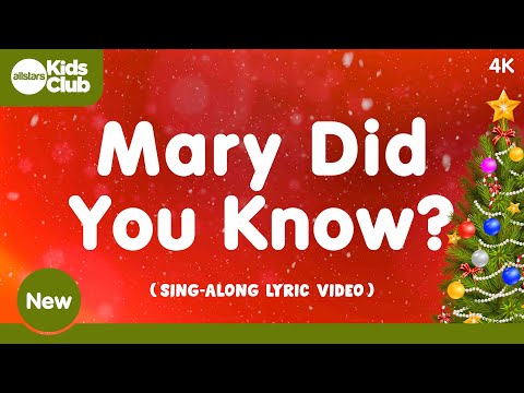 Mary Did You know? 🎄 NEW 🔔 #Christmas Carols & Songs for #kids #choirs and #families