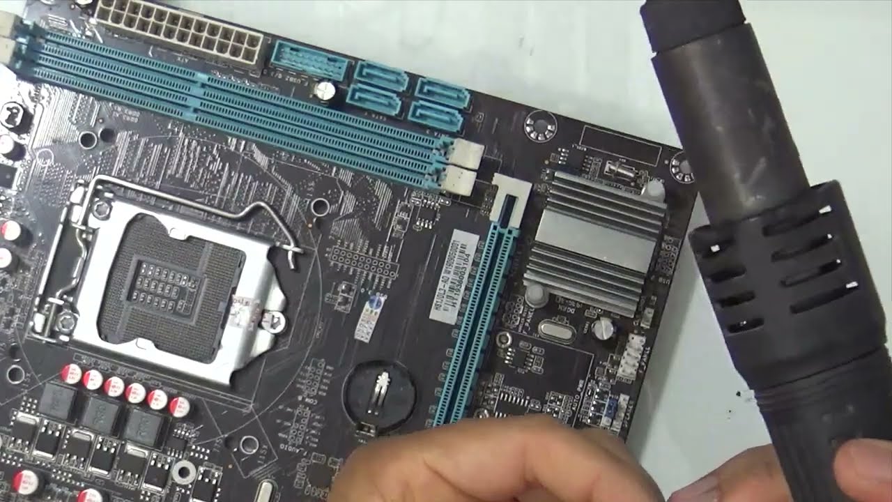 ✅ COMO CONSERTAR UMA PLACA MÃE DE DESKTOP USANDO TÉCNICAS DE ANÁLISE DE CIRCUITO