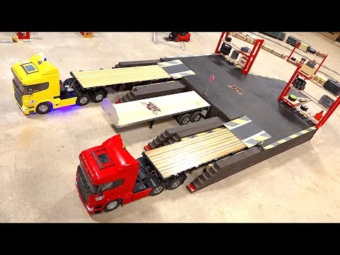 LOADING WARS:  WE BUILT a BIG DOCK! FORKLIFT FIGHTS & FAILS FTW! (S2 E5)