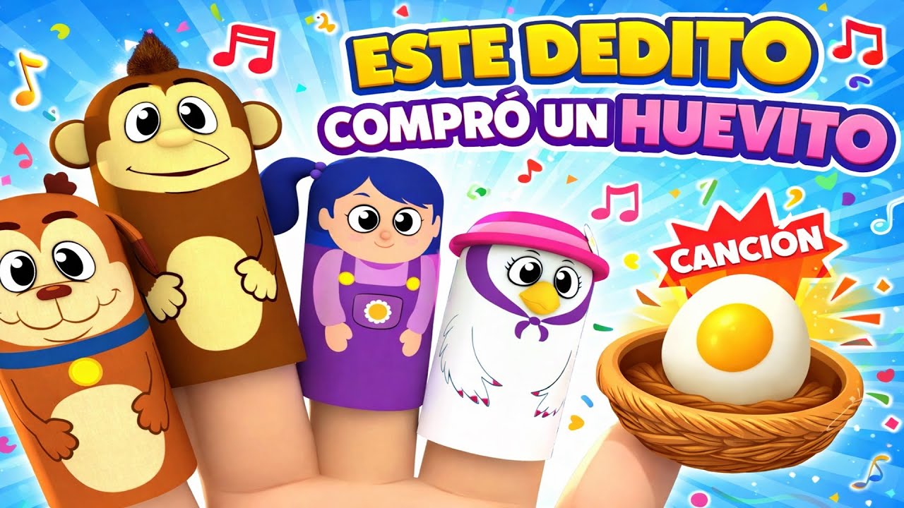 LOS DEDITOS DE 🐶  MI PERRO CHOCOLO | CANCIONES YMÚSICA PARA JUGAR ♫ #cancionesinfantiles