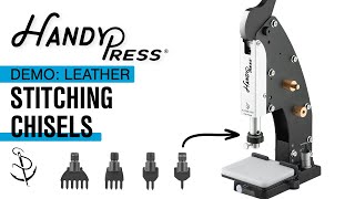 HandyPress® Using Leather Chisel Dies