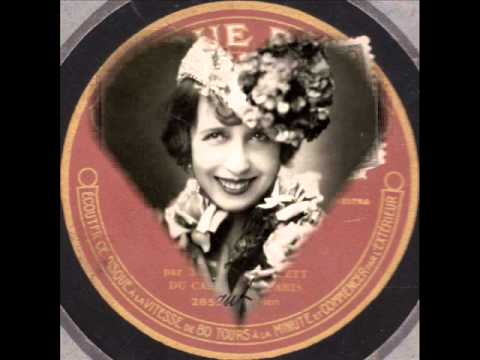 Mistinguett " Mon homme " 1ère version 1920