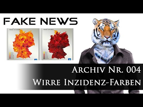 Lügen-Archiv #004 - Wirre Inzidenz-Farben bei der Tagesschau - Fake News