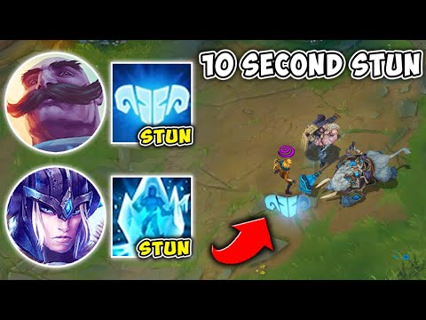 WE FOUND THE LONGEST CC CHAIN POSSIBLE! NOBODY CAN ESCAPE - League of Legends