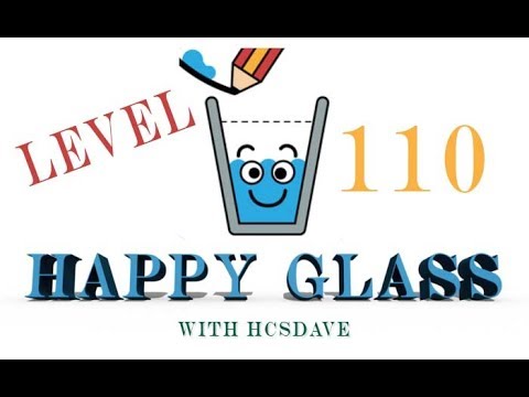 How to beat Happy Glass Level 110 - 3 Stars - No Hints