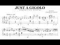 Art Tatum - Just A Gigolo | Jazz Piano Transcription