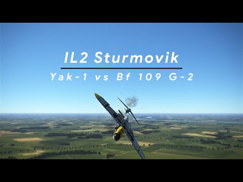 IL2 - Dogfight Yak-1 vs Bf 109 G-2
