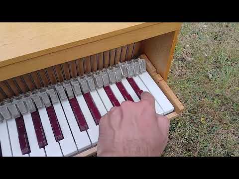 chromatic toy piano 25 keys Michelsonne Paris - sound family : celesta mustel musical saw martenot Wurlitzer ... image 4