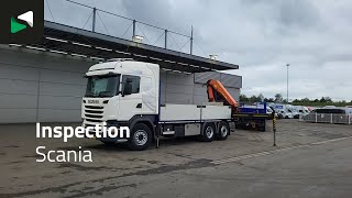 Бортовой грузовик Scania R410 R 6X2 NL-Truck Palfinger PK22002-EH Crane Kran Lift+Steerin | Изображение 4 - Autoline