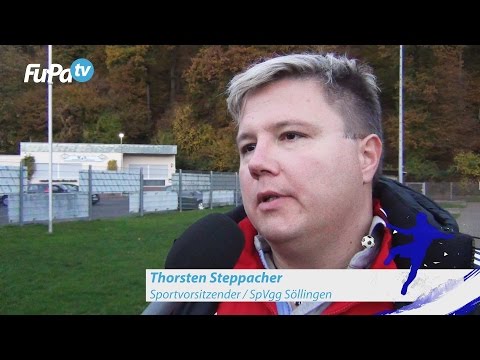Thorsten Steppacher - SpVgg Söllingen - zum Spiel vs. SV Burbach im FuPa.tv-Interview am 6.11.2016