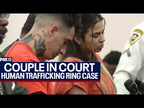 Couple accused of running human trafficking ring wants out of jail