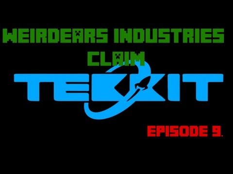 New Tekkit (1.5.1) #9 PowerSuit modding & How to charge it | WeirdEars Industries