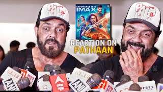 Bobby Deol REACTION on Pathaan Creating History and Huge Success at Box Office | Salman, Shahrukh
