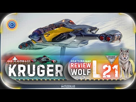 Kruger Wolf L21 Heatsink Paint Review & Giveaways Armor Leaks & More #CitizenCon #StarCitizenShips