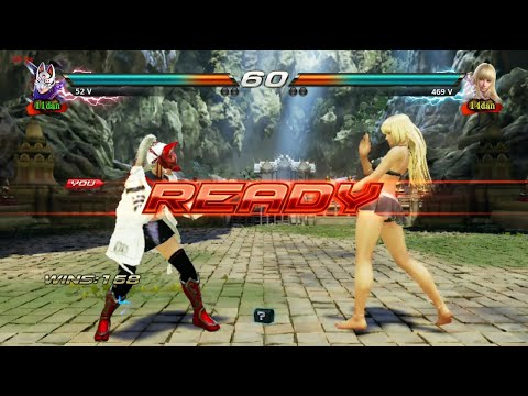 408_2 Kunimitsu Ryona vs Lili Rochefort - Tekken 7 ( Anakin x24 ) sin Grafica Dual