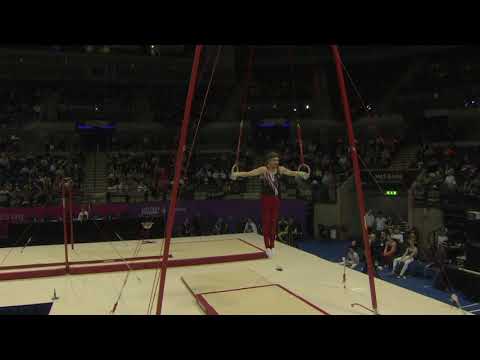Sam Oldham - Rings - Men's Masters - 2019 British Gymnastics Championships