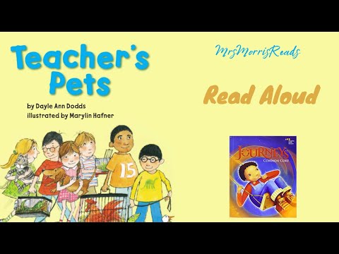 TEACHER'S PETS Journeys AR Read Aloud Second Grade Unit 1 Lesson 5
