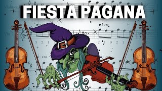 MAGO DE OZ / Fiesta Pagana partitura de violín / partitura violino / medium violin sheet.
